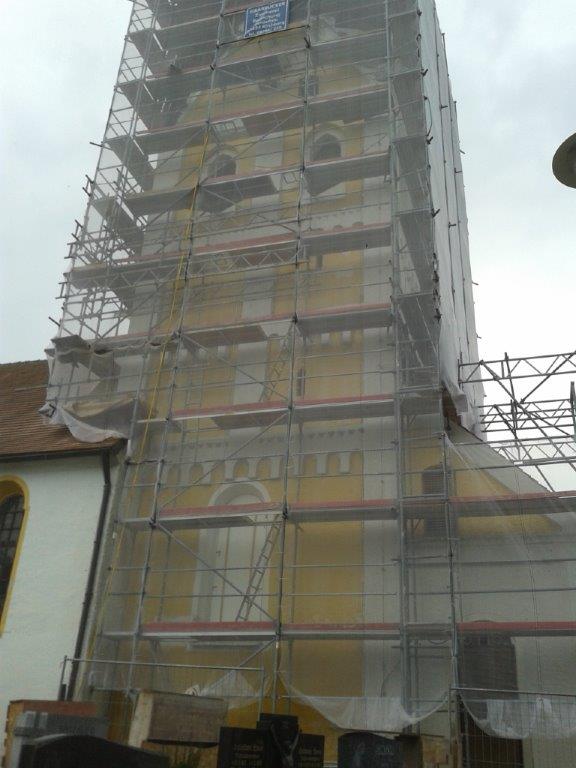 Kirchturmsanierung St. Peter Münchnerau
